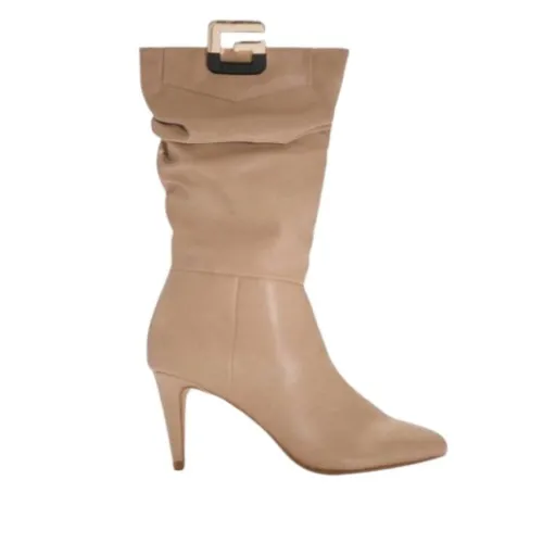 Gaëlle Paris , Eco Leather Boot ,Beige female, Sizes: