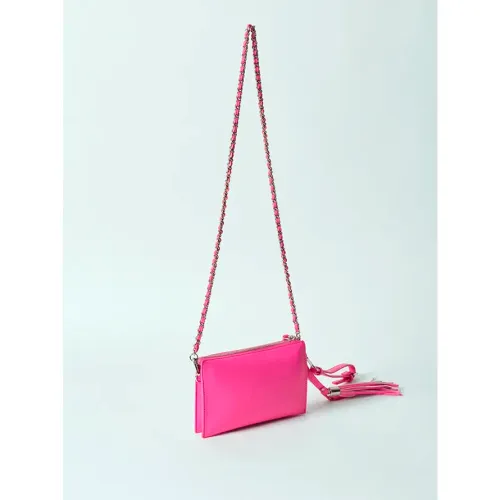Gaëlle Paris , Fuchsia Mini Crossbody Bag Aw23 ,Pink female, Sizes: ONE SIZE