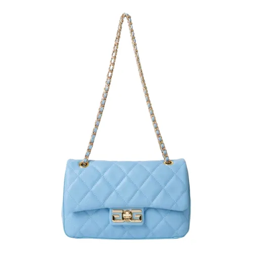 Gaëlle Paris , Mini Double G Crossbody Bag ,Blue female, Sizes: ONE SIZE