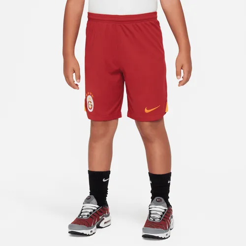 Galatasaray 2023/24 Stadium Home Older Kids' Nike Dri-FIT Football Shorts - Red - Polyester