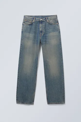 Galaxy Loose Straight Jeans - Blue