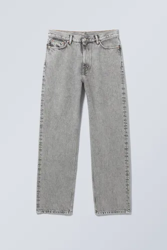 Galaxy Loose Straight Jeans - Grey