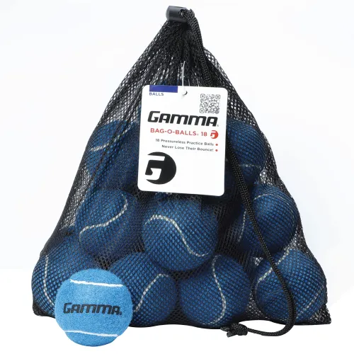 Gamma Bag of Pressureless Tennis Balls - Sturdy & Reuseable