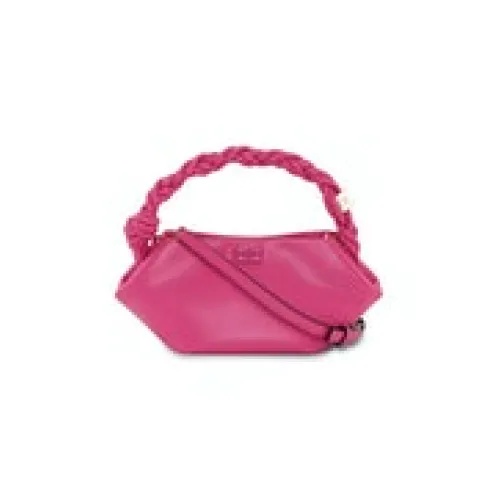 Ganni , Bou Bag Mini Stylish Handbag ,Pink female, Sizes: ONE SIZE