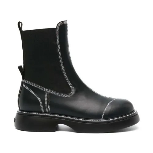 Ganni , Chelsea Boots ,Black female, Sizes:
