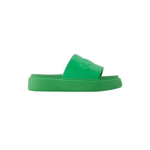 Ganni , Fabric sandals ,Green female, Sizes: