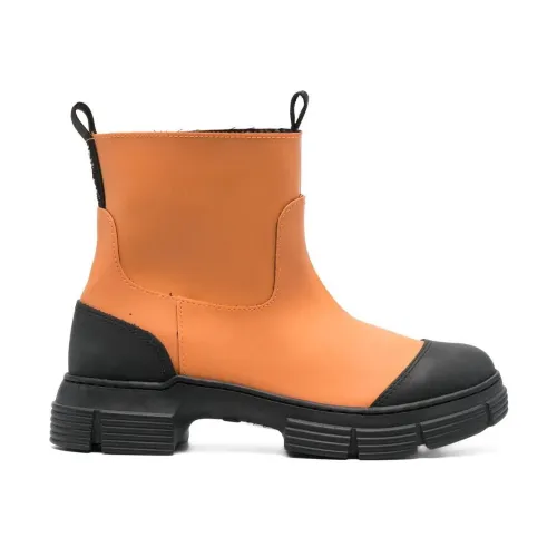 Ganni , Ganni Boots Beige ,Orange female, Sizes: