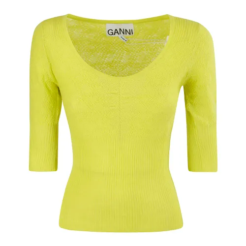 Ganni , Sweater ,Green female, Sizes: