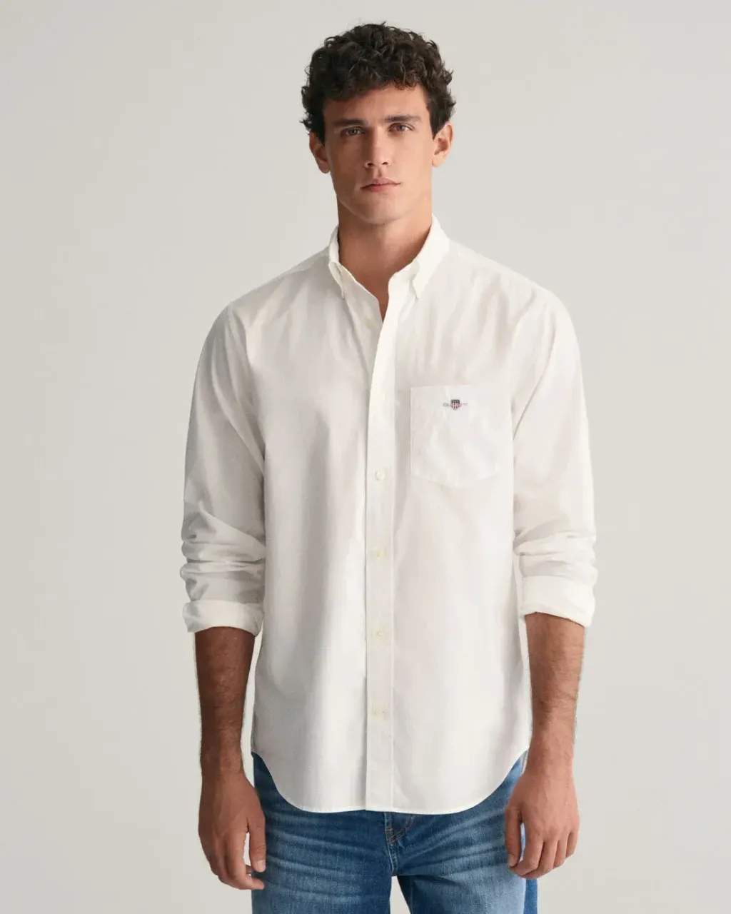 Gant Casual Shirt Poplin White