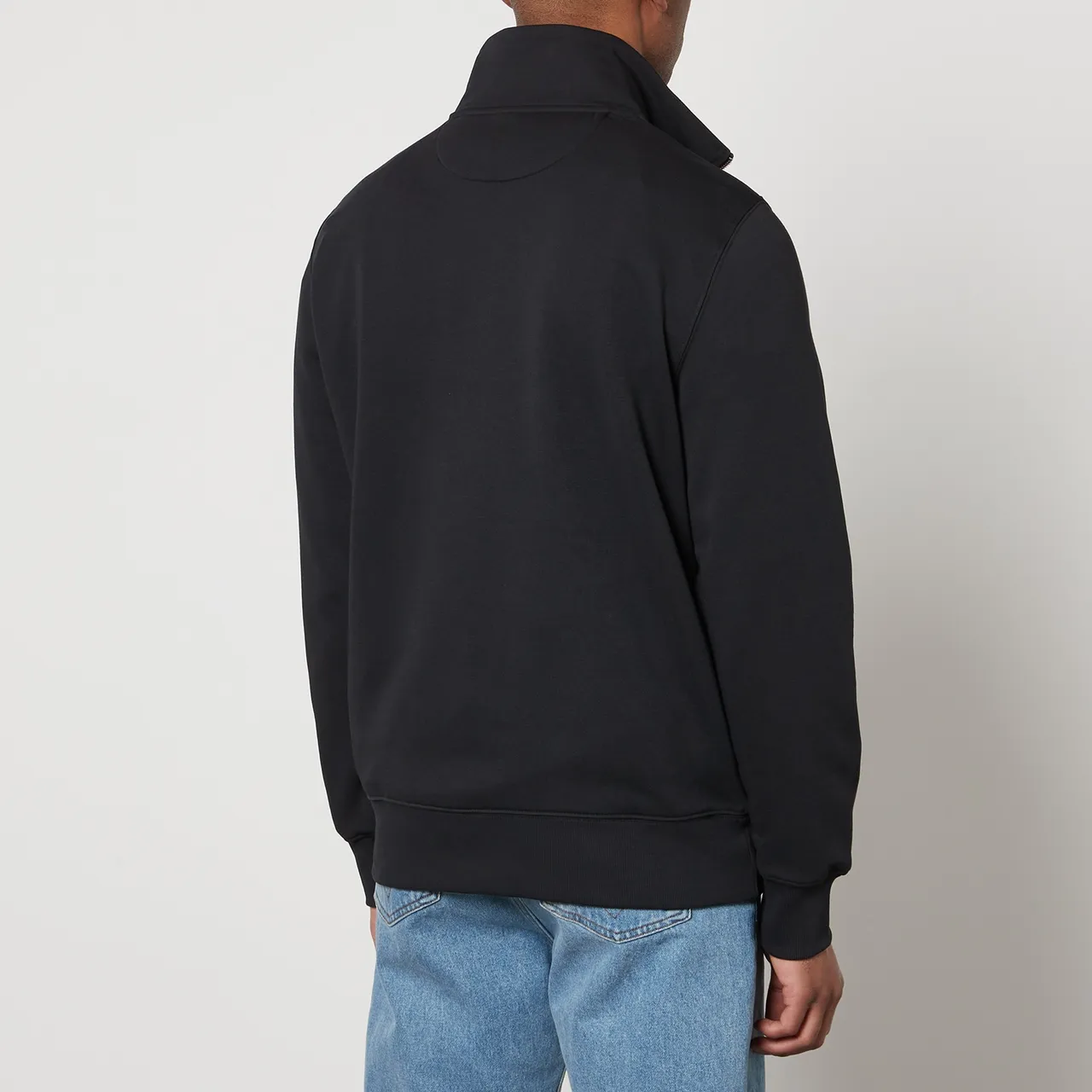 GANT Half Zip Cotton-Blend Sweatshirt