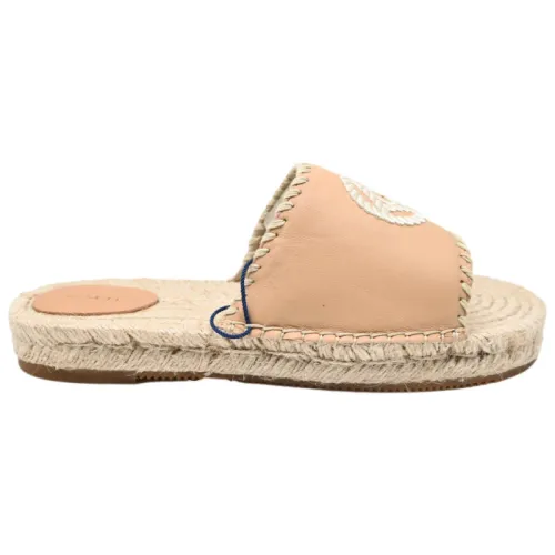 Gant , Leather Sliders Natural Style ,Multicolor female, Sizes: