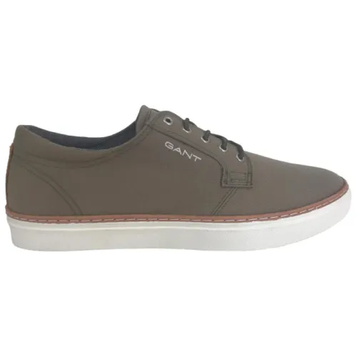 Gant , Low Lace Shoe Calamata Green Sneakers ,Gray male, Sizes: