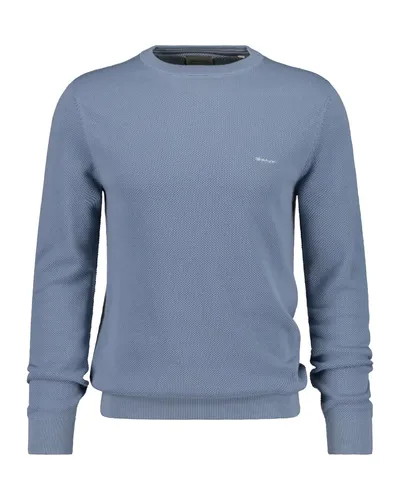 GANT Men's Cotton Pique C-neck Pullover Sweater