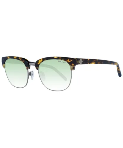 Gant Mens Gradient Square Sunglasses - Brown - One