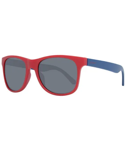 Gant Mens Rectangle Sunglasses - Red - One