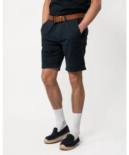 Gant Mens Slim Sunfaded Shorts - Marine