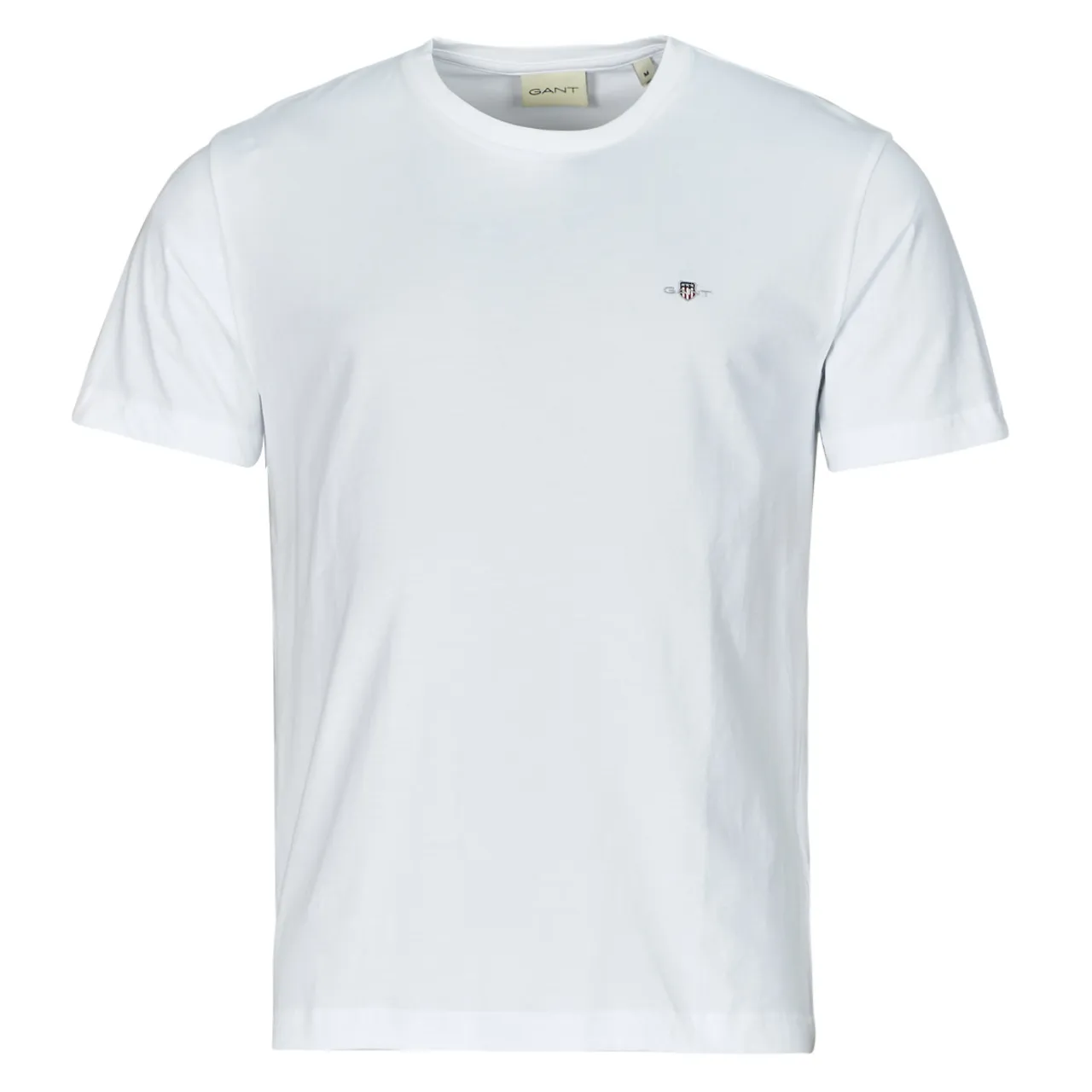 Gant  REG SHIELD SS T-SHIRT  men's T shirt in White