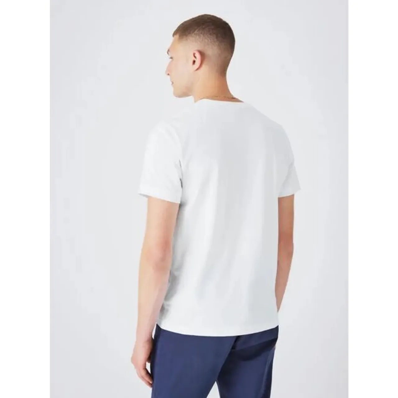 GANT Regular Shield Short Sleeve T-Shirt - 110 White - Male