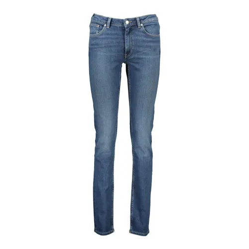 Gant , Slim Fit Faded Blue Jeans ,Blue female, Sizes: