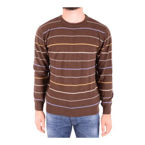 Gant , Sweaters ,Brown male, Sizes: