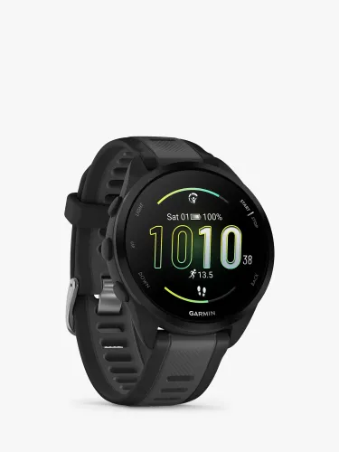Garmin Forerunner 165 GPS Running Smartwatch - Black - Unisex