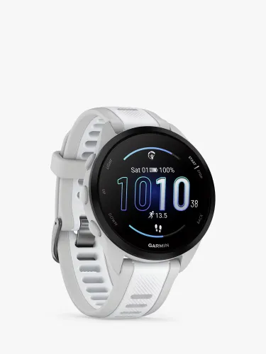 Garmin Forerunner 165 GPS Running Smartwatch - Mist Grey - Unisex