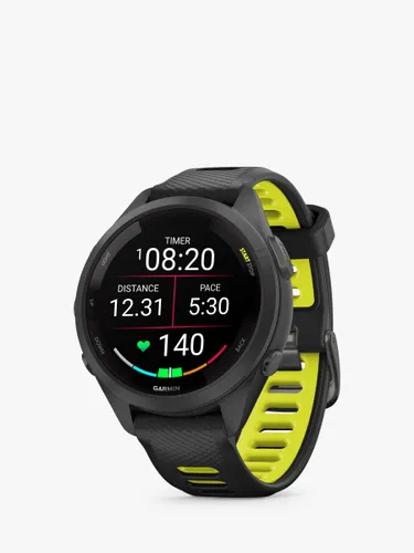 Garmin Forerunner 265S Wrist Heart Rate GPS Fitness Watch - Black - Unisex