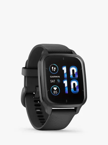 Garmin Venu Sq 2 Music Edition GPS Smartwatch - Black/Slate - Unisex