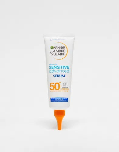 Garnier Ambre Solaire SPF 50+ Sensitive Advanced Serum for Face & Body 125ml-No colour