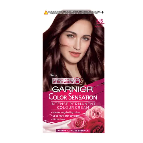 Garnier Color Sensation Brown Hair Dye Permanent 4.15