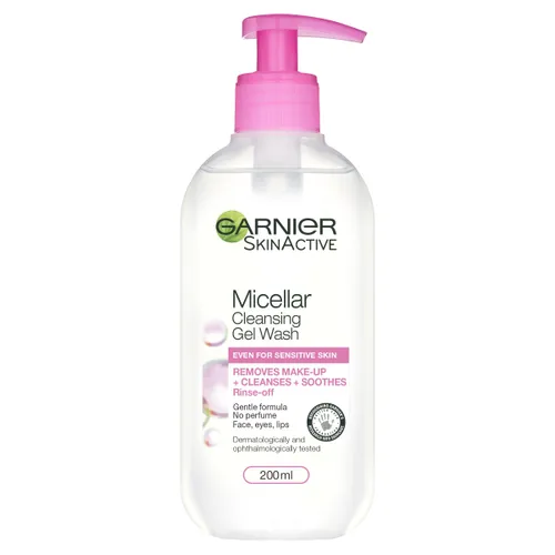 Garnier Micellar Gel Face Wash For Sensitive Skin 200ml