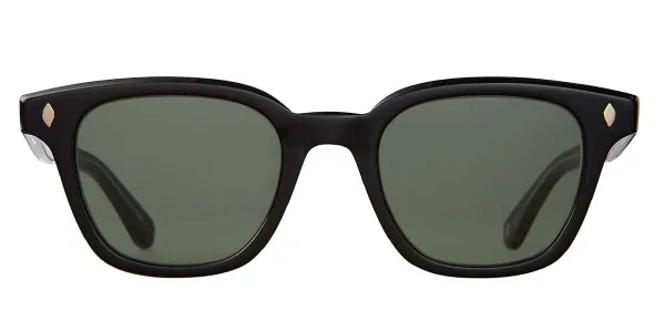 Garrett Leight BROADWAY SUN BK/SFPG15 Men's Sunglasses Black Size 49