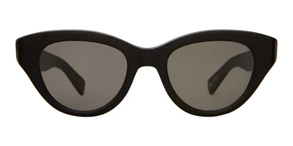 Garrett Leight DOTTIE SUN BIO-BK/SFGRY Women's Sunglasses Black Size 49
