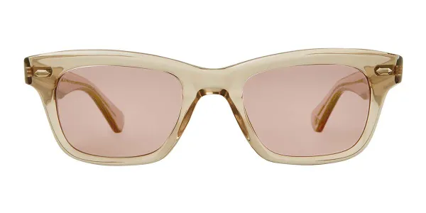 Garrett Leight GROVE SUN BRE/BOR Men's Sunglasses Brown Size 48