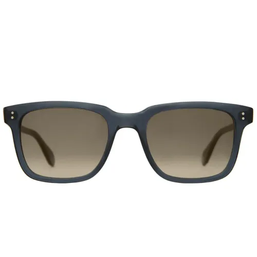 Garrett Leight , Palladium SUN Sunglasses Navy/Olive Gradient ,Blue unisex, Sizes: