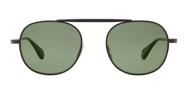 Garrett Leight VAN BUREN II SUN BK-BK/FPG15 Men's Sunglasses Black Size 49