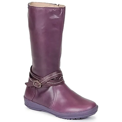 Garvalin  TARDA  girls's Children's High Boots in Purple