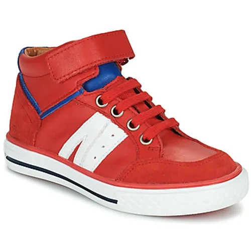 GBB  ALIMO  boys's Children's Shoes (High-top Trainers) in Red