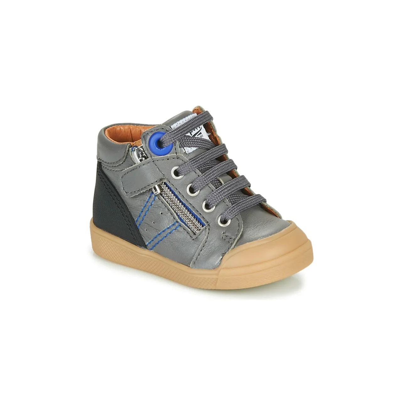 GBB  ANATOLE  boys's Children's Shoes (High-top Trainers) in Grey