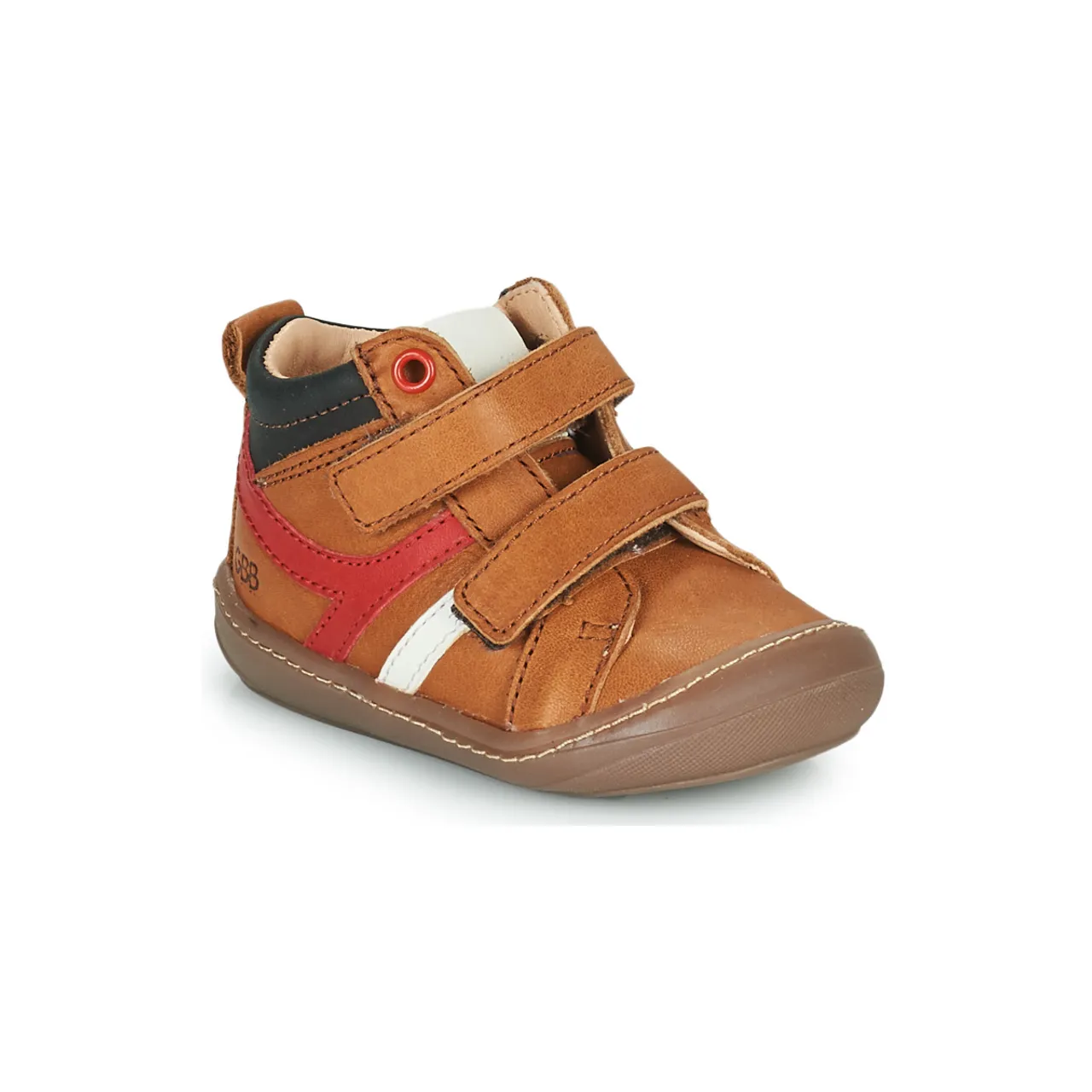 GBB  COUPI  boys's Children's Shoes (High-top Trainers) in Brown