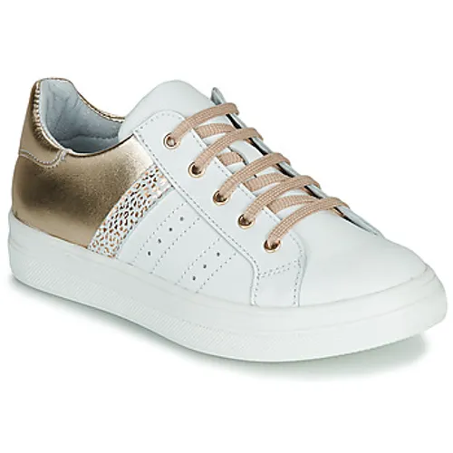 GBB  DANINA  girls's Children's Shoes (Trainers) in White