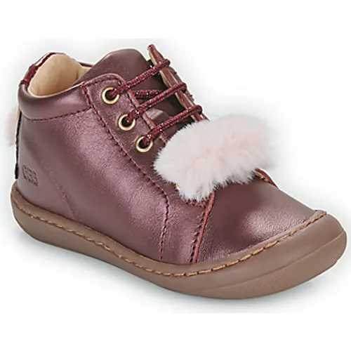 GBB  EDOLINA  girls's Children's Shoes (High-top Trainers) in Bordeaux