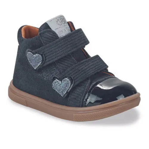 GBB  ELMIRE  girls's Children's Shoes (High-top Trainers) in Blue