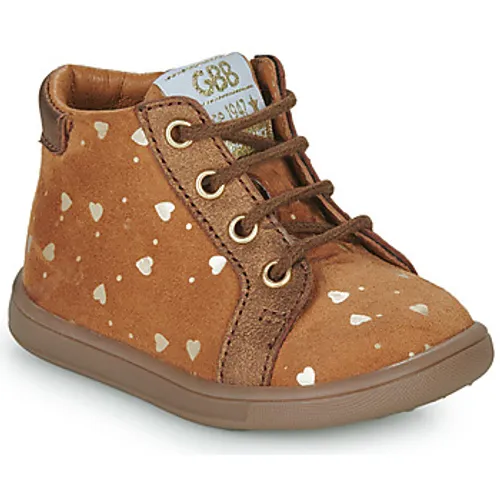 GBB  FAMIA  girls's Children's Shoes (High-top Trainers) in Brown