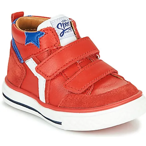 GBB  FLAVIO  boys's Children's Shoes (High-top Trainers) in Red