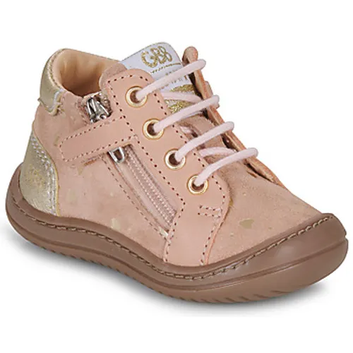 GBB  FLEXOO ZIPETTE  girls's Children's Shoes (High-top Trainers) in Pink