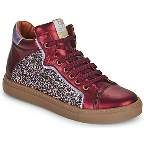 GBB  JAYNE  girls's Children's Shoes (High-top Trainers) in Bordeaux