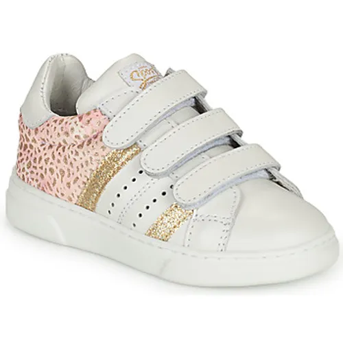 GBB  JUMELLE  girls's Children's Shoes (Trainers) in White