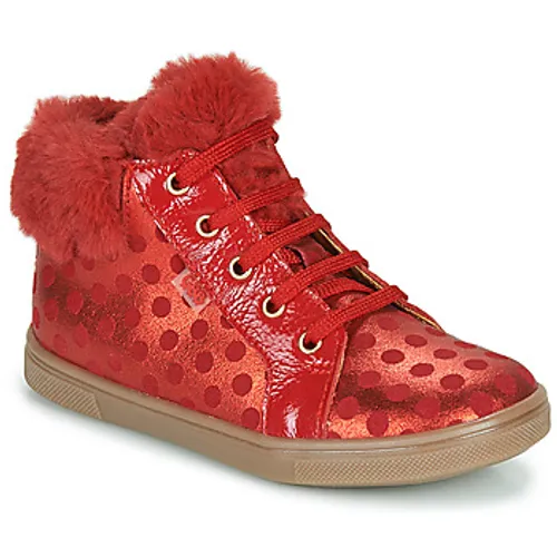 GBB  JUNA  girls's Children's Shoes (High-top Trainers) in Red