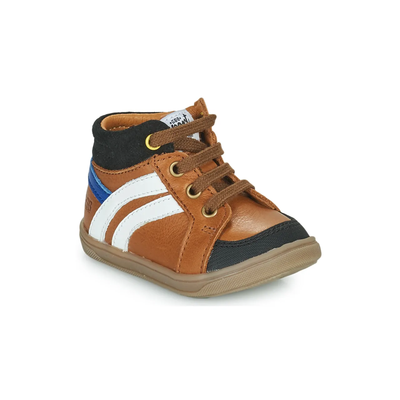 GBB  KIPPY  boys's Children's Shoes (High-top Trainers) in Brown